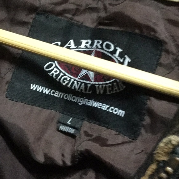 Trophy horse leather jacket ranch coat cutting horse equestrian cowboy rodeo - Picture 6 of 11